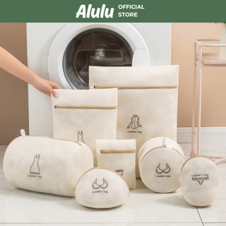 Combo 6 Túi Lưới Giặt Đồ - Tiện Dụng Máy Giặt Bảo Vệ Quần Áo Loại 1  Cao Cấp 2 Lớp Có Khóa - Kho Sỉ Gia Dụng Alulu