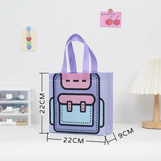 Set 5/3 Túi Đựng Quà Sinh Nhật Mẫu Giáo Dễ Thương Xinh Xắn | Túi Xách tote Cho Nữ | Túi Đựng Đồ Ăn Vặt Quà TặngTiện Dụng