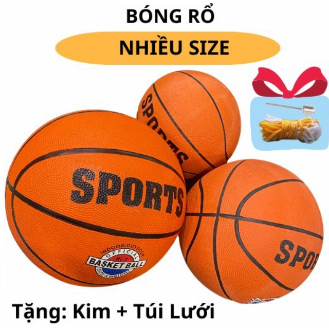 Bóng Rổ sport Số 5- số 7 Tặng Kèm Kim Bơm va lưới | Shopee Việt Nam
