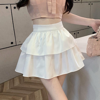 Chân váy tennis hai tầng xếp ly xoè phồng trắng đen hồng có quần trong VANISA CV025