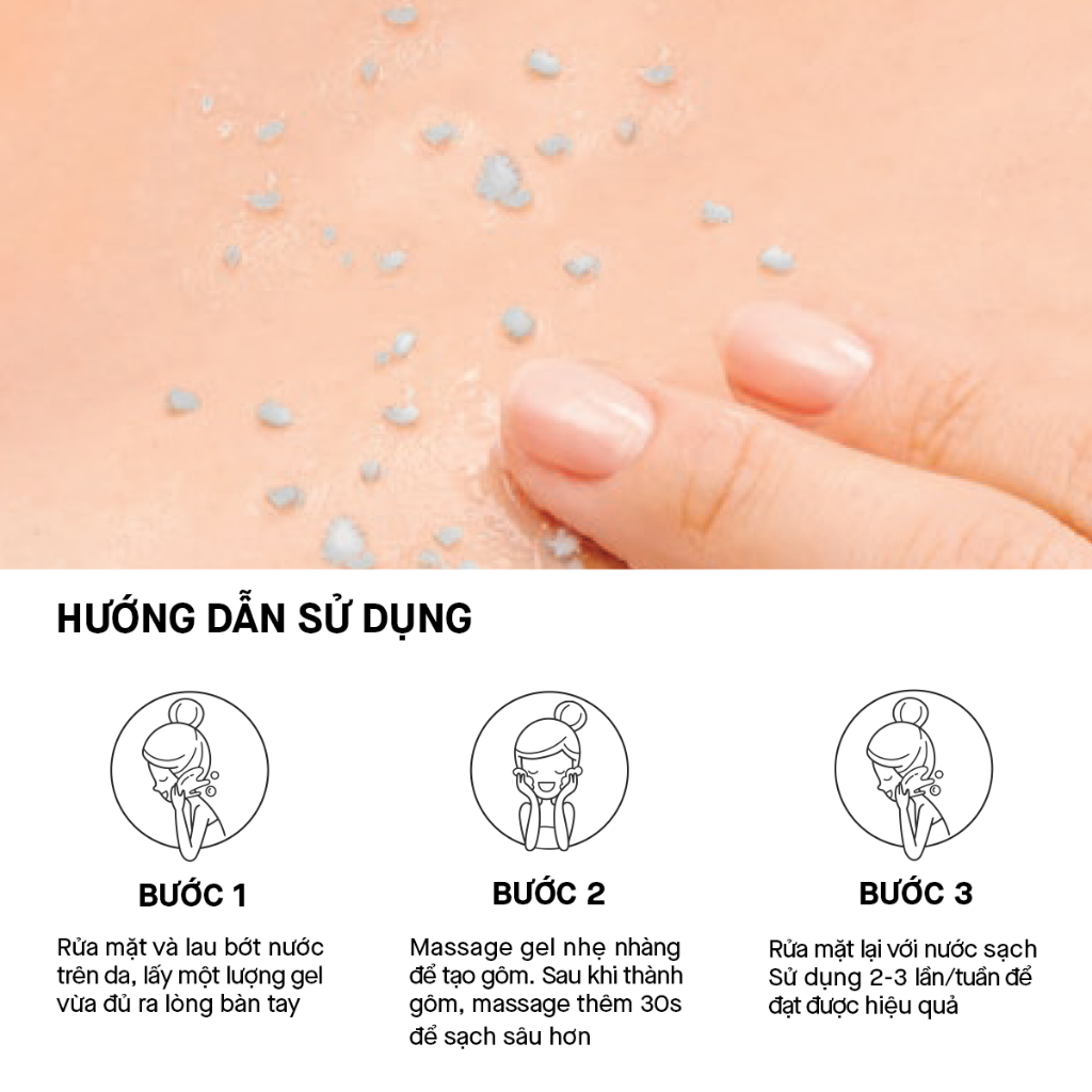 Ảnh Combo Tiết Kiệm 2 Tẩy Tế Bào Chết Rosette Thu Nhỏ Lỗ Chân Lông Gommage Clear Peel 180G x 2 4