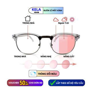 [Nhận cắt sẵn] Tròng Mắt Đổi Màu Kela House Đi Nắng Chống UV Cận Loạn Viễn Chống Chói Chống Lóa