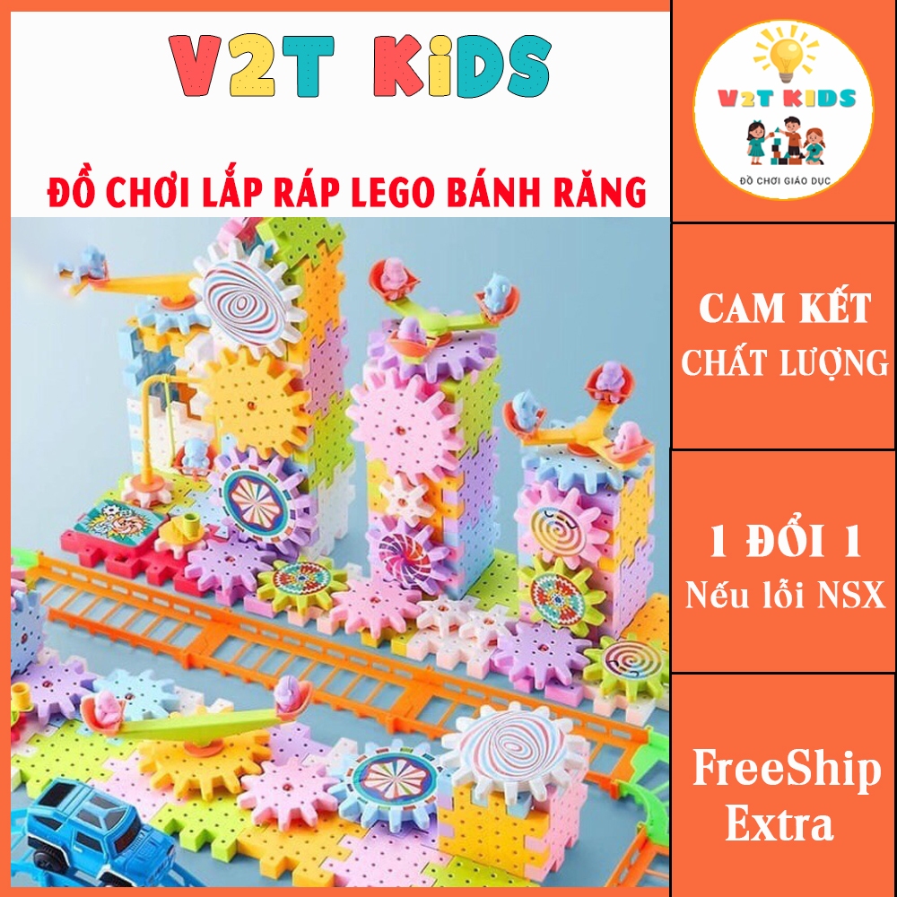 Bộ đồ chơi lắp ráp bánh răng