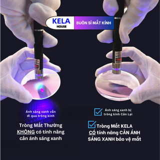 [Nhận Cắt Sẵn Theo Yêu Cầu] Tròng Mắt Kính Cận Loạn Viễn Kela Đổi Màu Thời Trang Chống tia UV Chống Ánh sáng Xanh