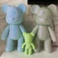 Đá 4mm 4li 50gram 5k viên đá 4mm đá đính Bearbrick, đính móng tay và trang trí các đồ khác
