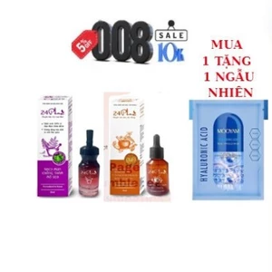 Thảo Dược mờ Nám Tàn Nhang 24Plus 30ml.VÀ Thảo dược Chống Thâm Mờ Sẹo 24Plus 15ml