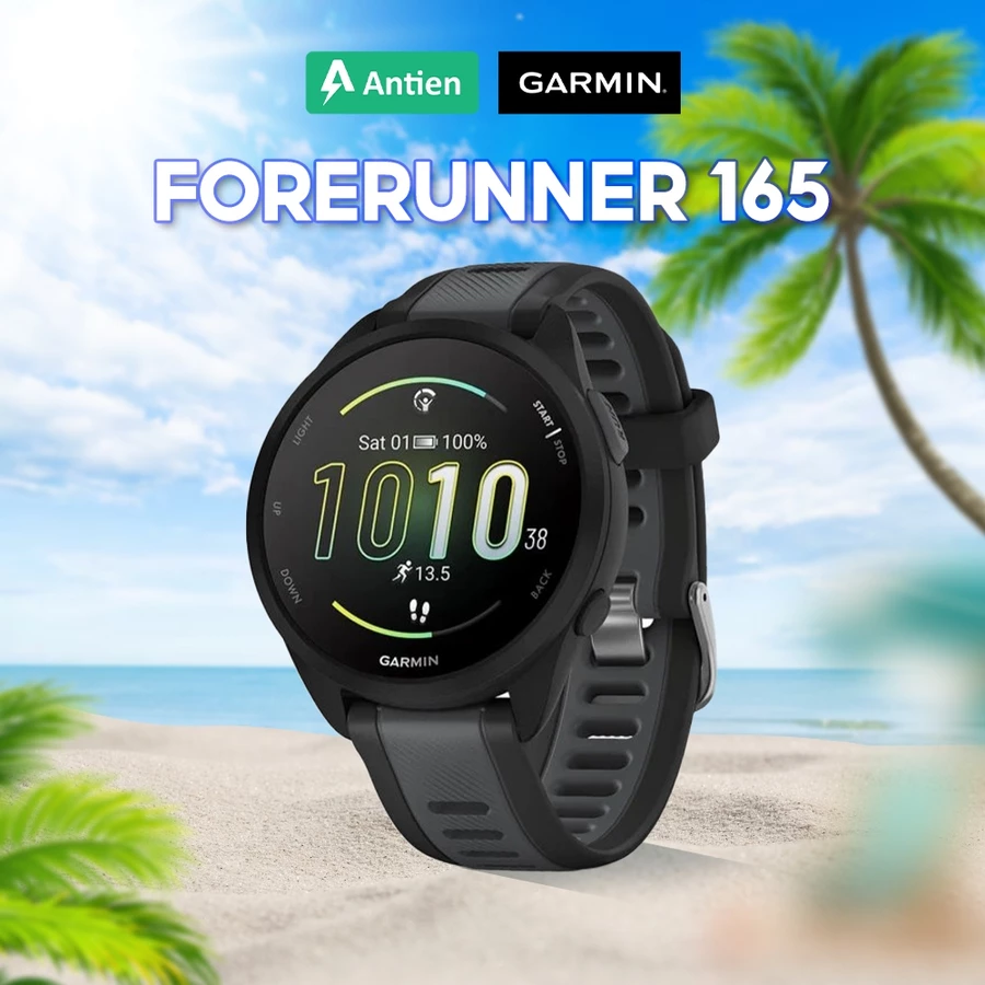 Review Garmin Forerunner 165 cho người chạy bộ bận rộn: GPS chắc, pin bền, thao tác nhanh
