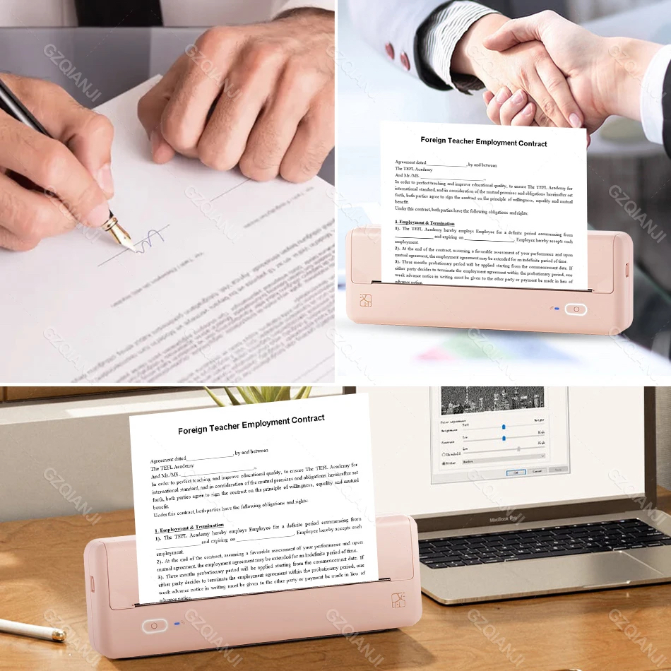 [ Bảo hành 12 Tháng ] Máy in nhiệt khổ A4 HPRT MT810