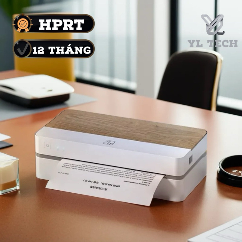 [ Bảo hành 12 Tháng ] Máy in nhiệt khổ A4 HPRT FT800