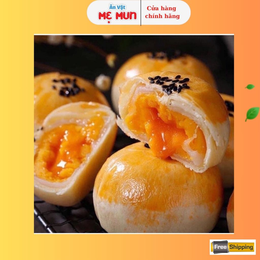 Combo 5 Bánh Trứng Chảy Ngàn Lớp, Bánh Đài Loan Nhân Trứng Chảy