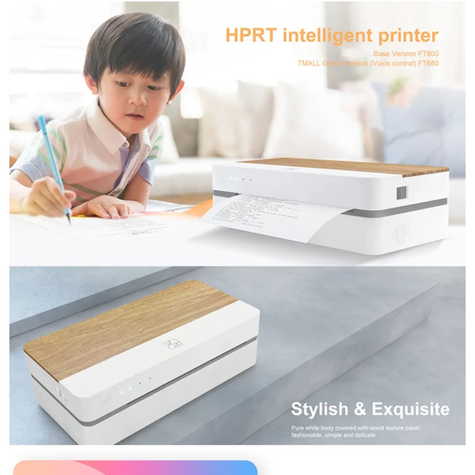 [ Bảo hành 12 Tháng ] Máy in nhiệt khổ A4 HPRT FT800