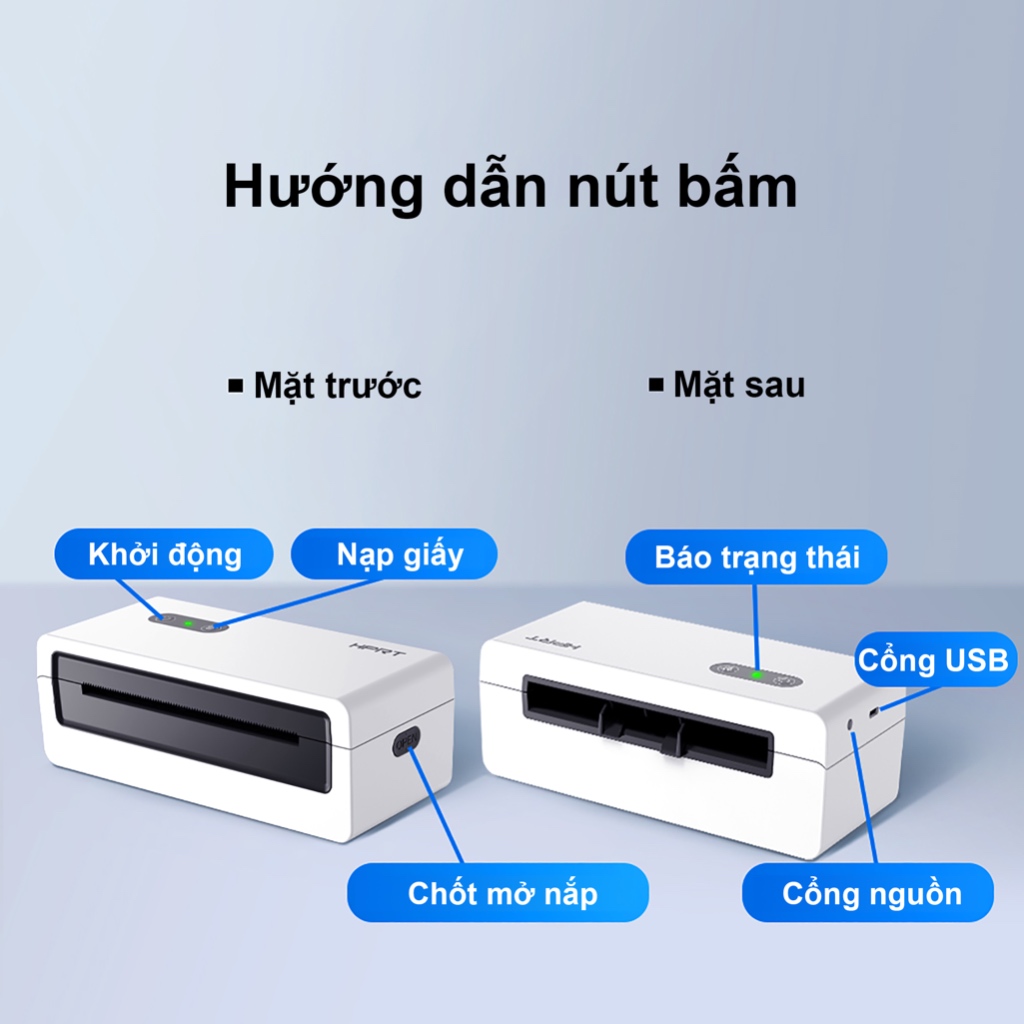 Máy in tem vận chuyển HPRT N43BT - Hỗ trợ đắc lực cho nhà bán hàng
