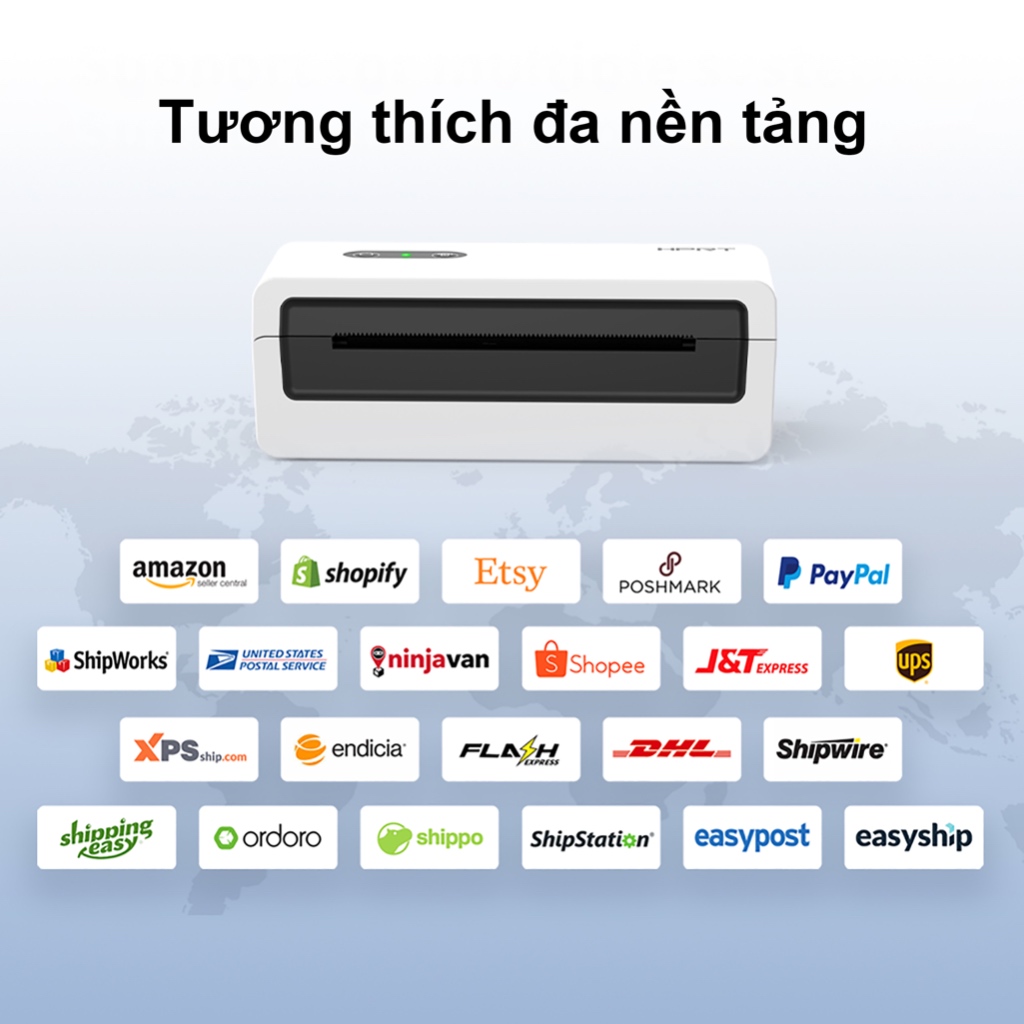 Máy in tem vận chuyển HPRT N43BT - Hỗ trợ đắc lực cho nhà bán hàng
