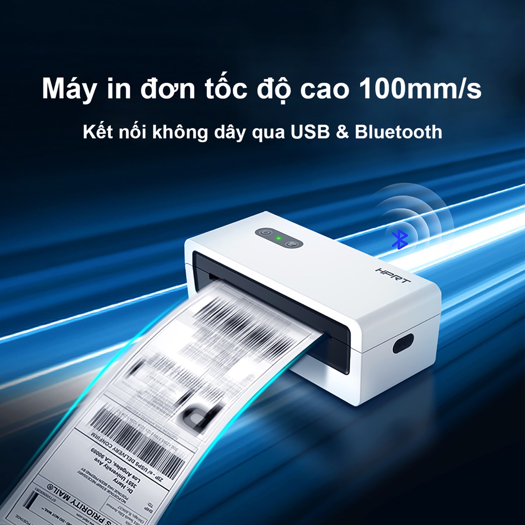 Máy in tem vận chuyển HPRT N43BT - Hỗ trợ đắc lực cho nhà bán hàng
