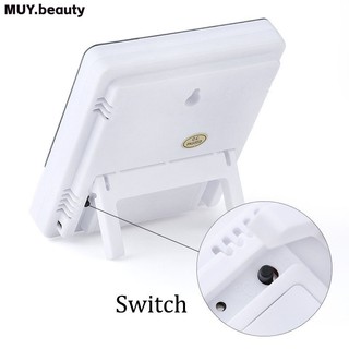 Nhiệt Ẩm Kế HTC-1, Máy Đo Nhiệt Độ, Độ Ẩm, Kiêm Đồng Hồ Báo Thức, Lịch Để Bàn Có Kèm Pin