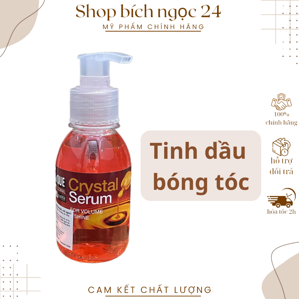 Tinh Dầu Bóng Tóc Phục Hồi Hư Tổn CRYSTAL SERUM 125ml