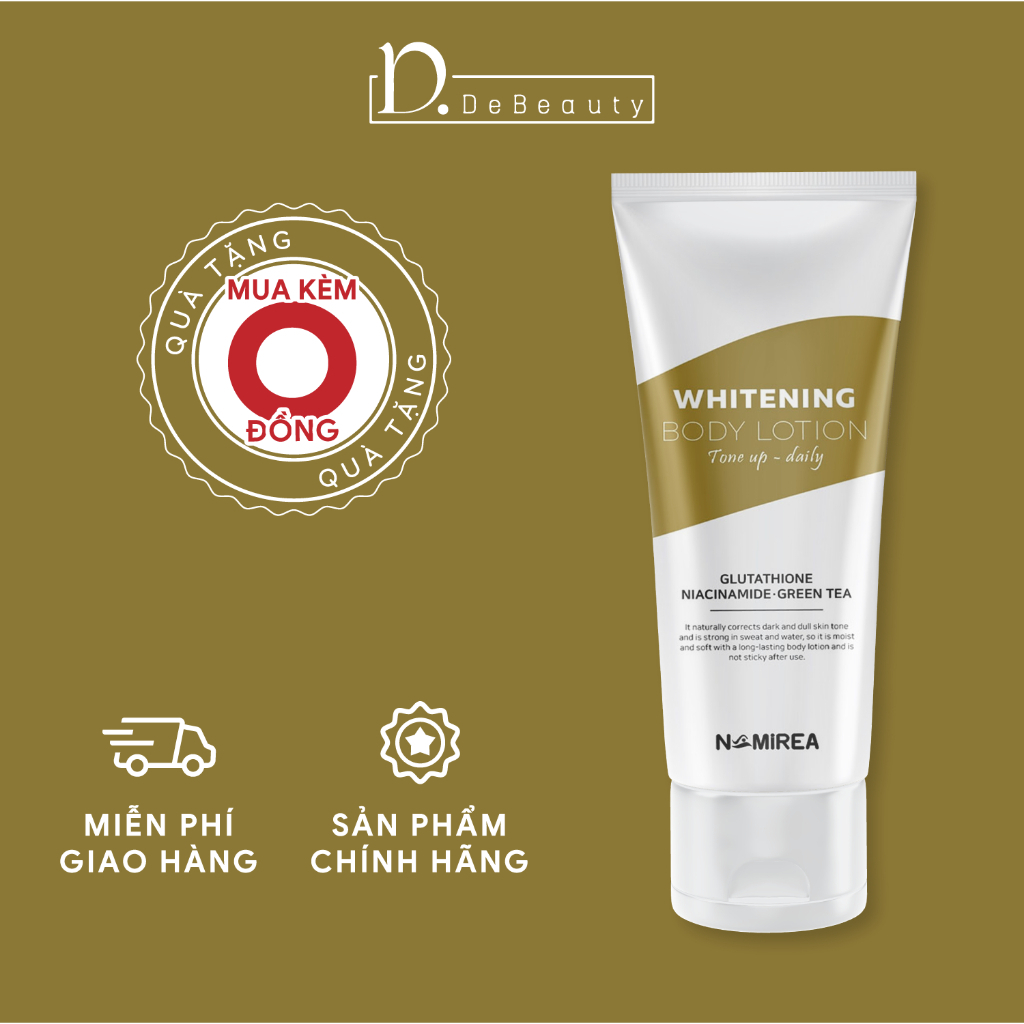 Kem dưỡng trắng da Body Namirea Hàn Quốc 200ml