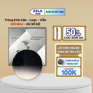 [Nhận cắt sẵn] Tròng Mắt Đổi Màu Kela House Đi Nắng Chống UV Cận Loạn Viễn Chống Chói Chống Lóa