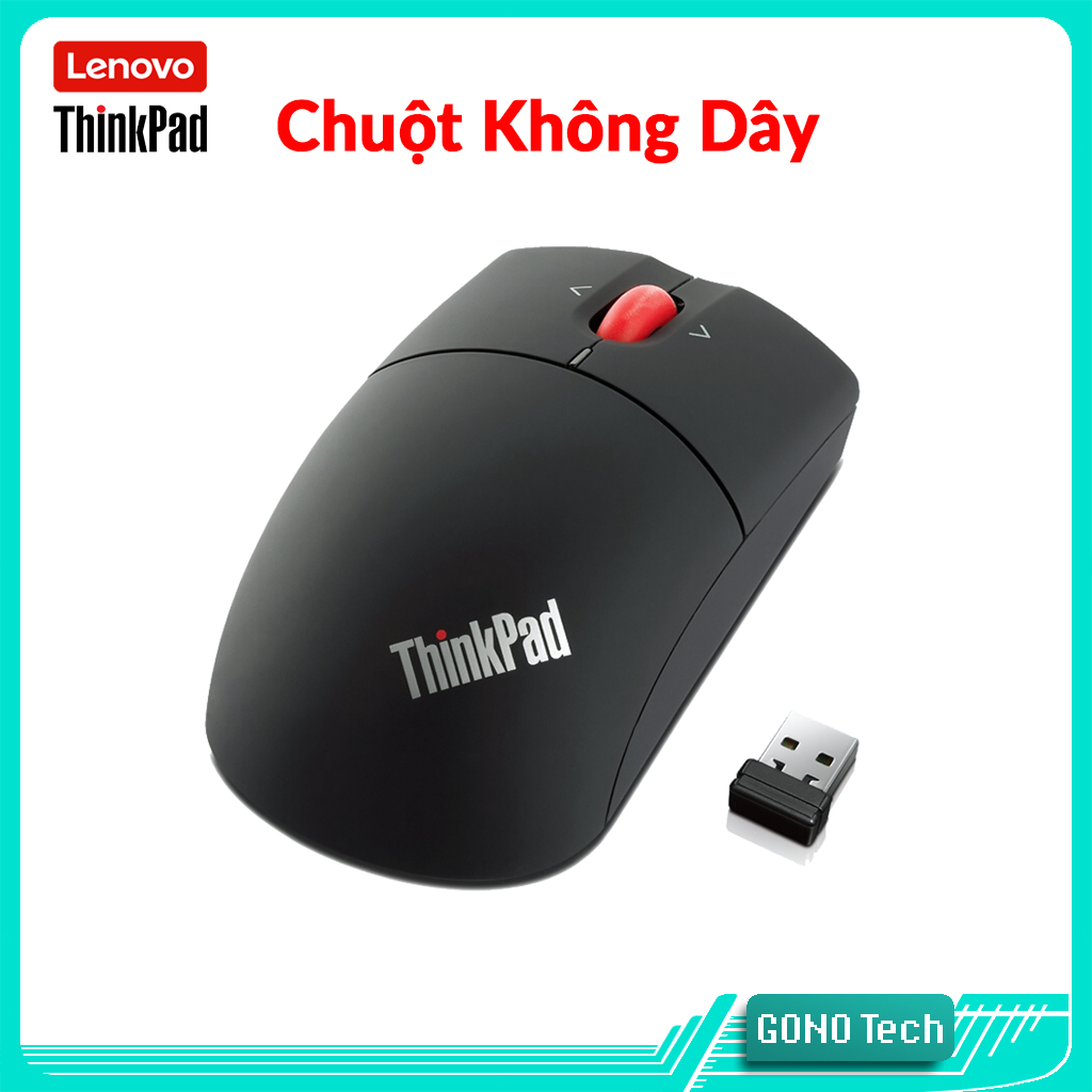 Chuột không dây Lenovo ThinkPad laser wireless MORFMNO Cho laptop máy ...