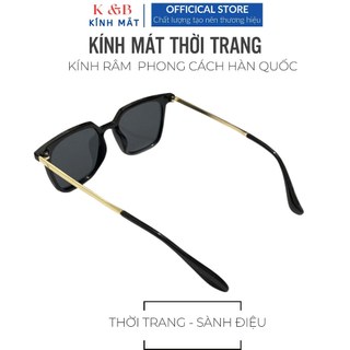 GIẢM 50% - Kính Mát Dáng Vuông Nam Nữ Hàn Quốc Chống Tia UV400 Đẳng Cấp Sang Trọng - SV30