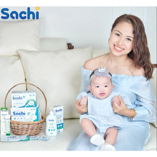 [GIFT]Gạc rơ lưỡi Sachi thành phần tự nhiên, làm sạch bảo vệ nướu răng miệng cho bé - Hộp 10 gói
