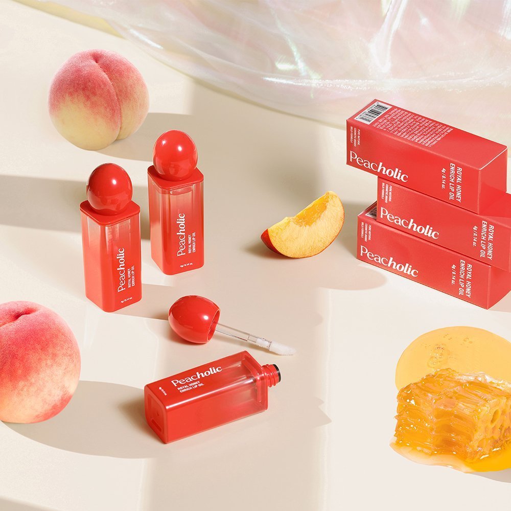 A38_ Dầu Dưỡng Môi Peacholic Royal Honey Enrich Lip Oil