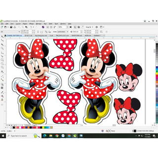 tem decal dán trang trí xe điện đáng yêu