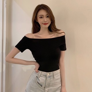 Áo Trễ Vai Nữ Tay Ngắn Mặc Nhiều Kiểu Kèm Dây Thời Trang
