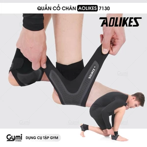 Băng Quấn Cổ Chân Aolikes 7130 - Đai Hỗ Trợ Mắt Cá Chân Tập Gym, Thể Thao, Đạp Xe, Chạy Bộ - AL7130