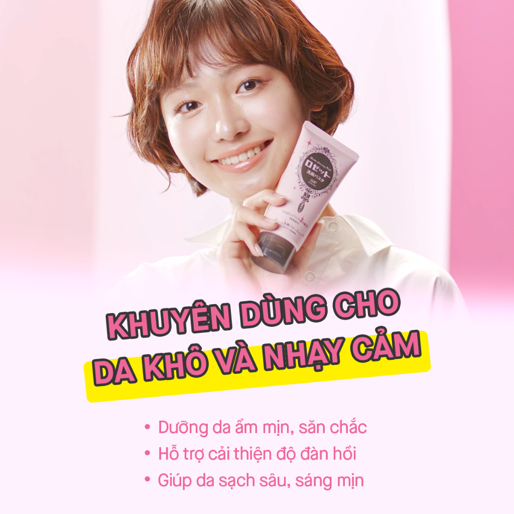 Ảnh [3/2027] Sữa Rửa Mặt Rosette Ẩm Mịn Và Săn Chắc Da Face Wash Pasta White Clay Lift 120G 4