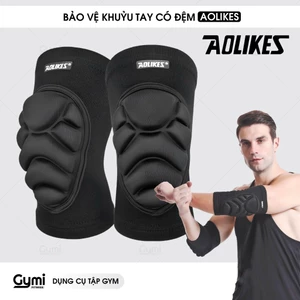 Bảo Vệ Khuỷu Tay Có Đệm Tránh Chấn Thương Aolikes A-0245 - Phù Hợp Tập Gym - AL0245
