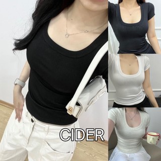 Áo Thun Croptop Nữ Cổ Vuông Mẫu Mới Chất Thun Co Giãn