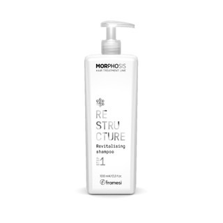 Combo Dầu Gội Xả Framesi phục hồi tái tạo cấu trúc tóc, dành cho tóc hư tổn MORPHOSIS REVITALISING RESTRUCTURE 1000ML