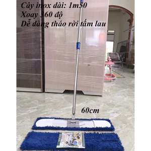 Cây lau nhà công nghiệp 60cm, 45cm , chính hãng , Siêu Bền