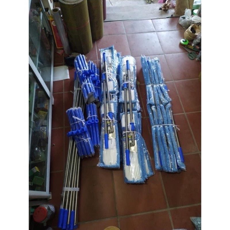 Cây lau nhà công nghiệp 60cm, 45cm ,  chính hãng , Siêu Bền
