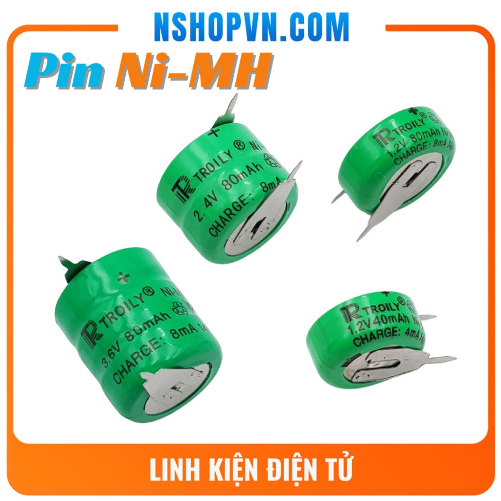 Batteria Tampone Ni-Mh 2,4V 40mAh Con PCB A 3 Pin Per Memorie – Extracell