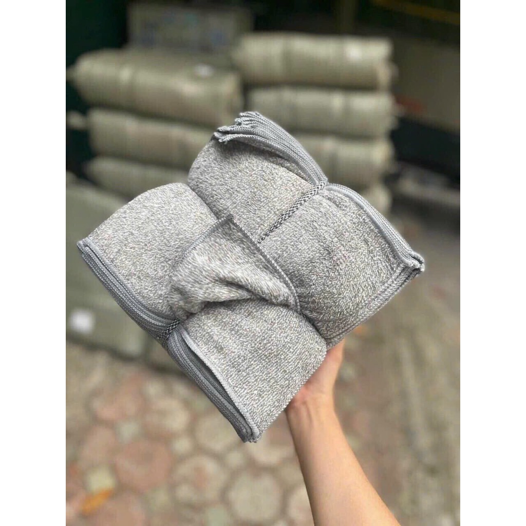 Combo 10 Khăn Lau Bếp VẢI SỢI MÀU SÁM, Khăn Lau Chén Bát Lau Tay- lau bếp lau kính lau tay