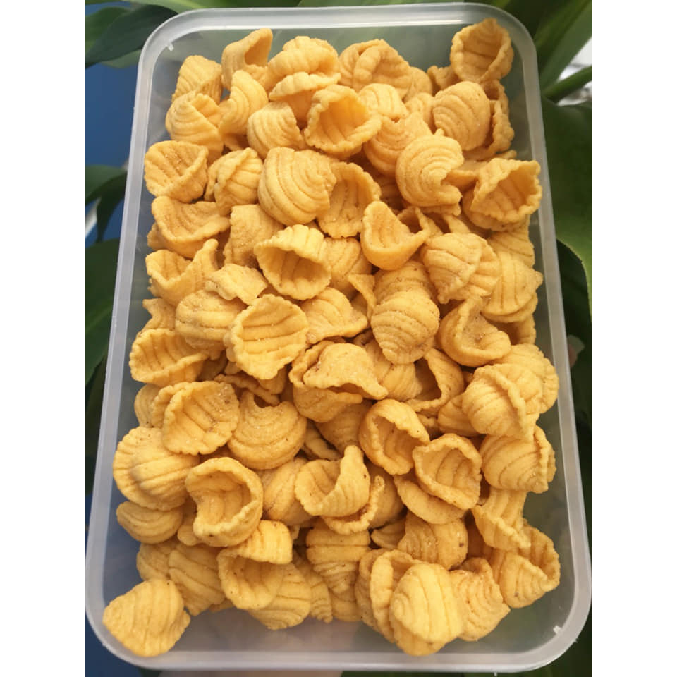 100gr Bánh hình con sò vị hành