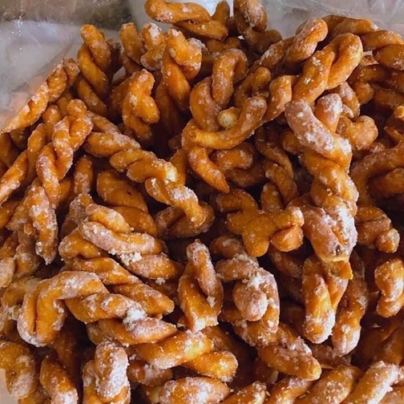 1kg Bánh quẩy xoắn ngào đường