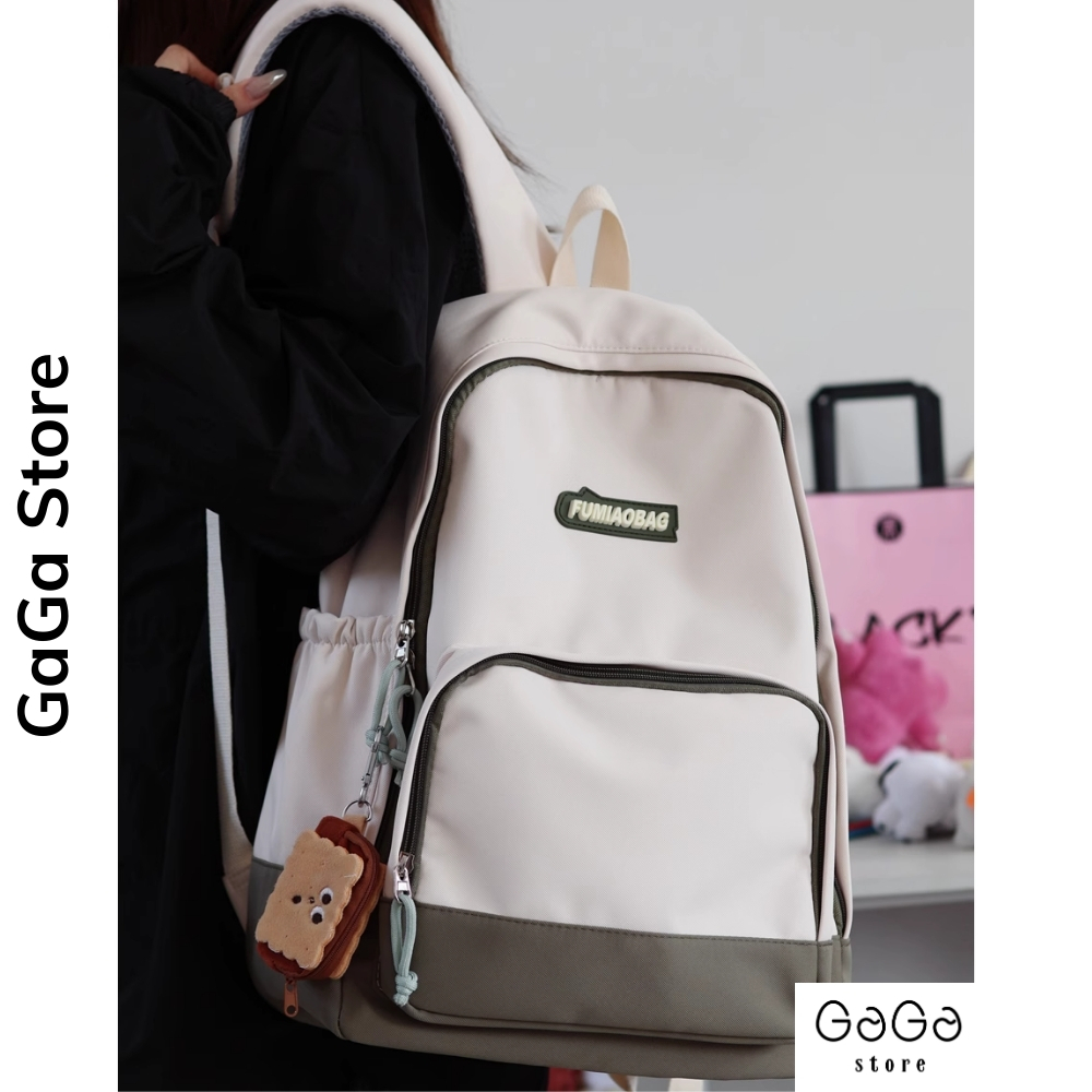 Balo basic đi học thời trang nam nữ phong cách hàn quốc học sinh cấp 2 cấp 3 B687 gagastore