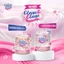 Nước Giặt Clean & Clean Dưỡng Vải Thế Hệ Mới - Túi 3.2L Hương hoa LiLy Và Hương Phấn Hồng
