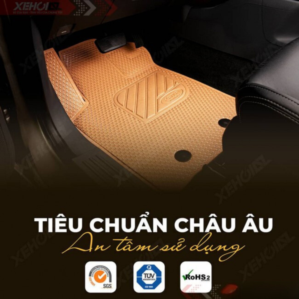 Thảm lót ô tô KATA cho xe Mitsubishi Xforce 2024 - Khít với sàn, Chống trơn, Không mùi, Không ẩm mốc
