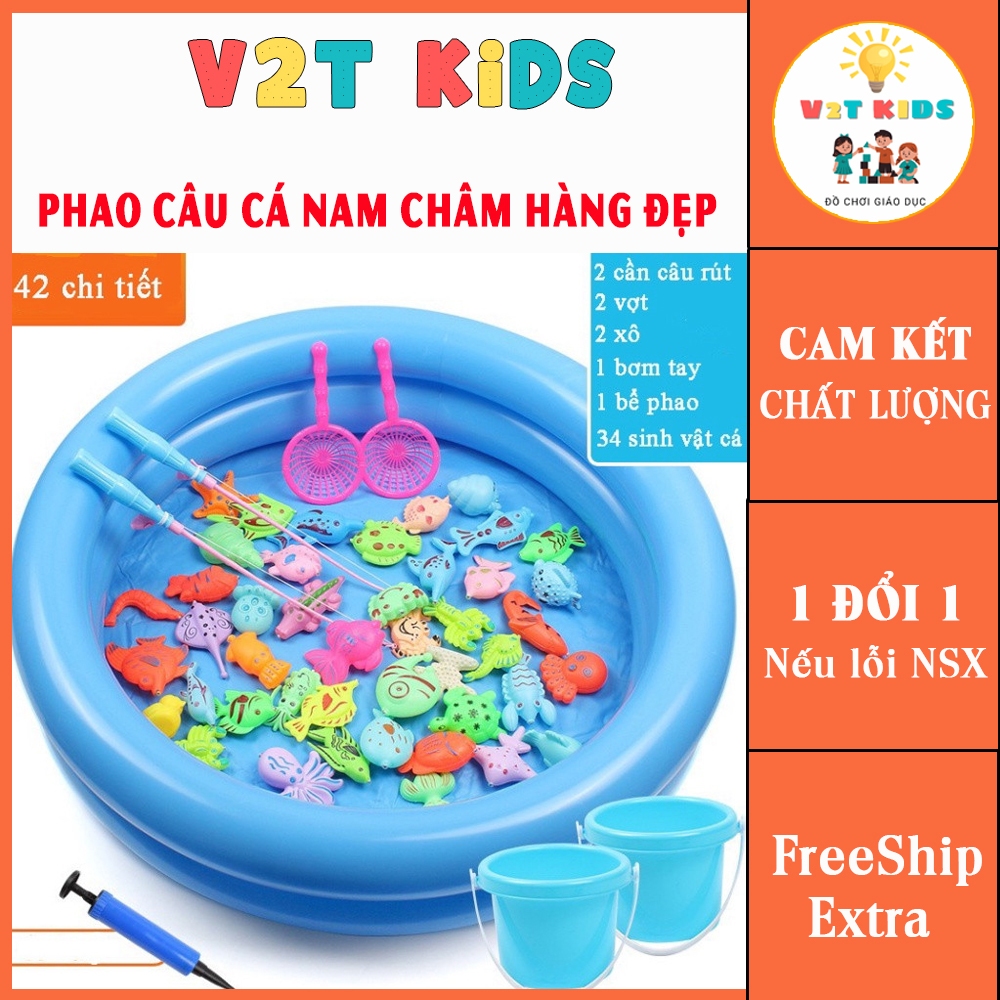 Bộ đồ chơi câu cá nam châm