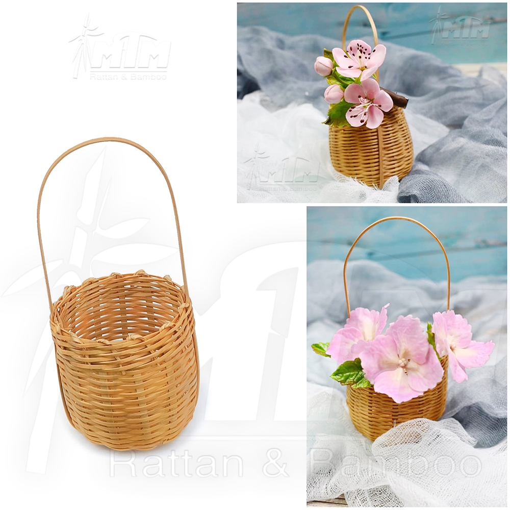 Giỏ tre / Giỏ mắm nhí (mini) - Phụ kiện decor, trang trí chụp hình sản ...