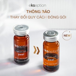 Tinh Chất Retin-Oil Peel Ekseption Căng Bóng, Trẻ Hóa, Trắng Sáng Da Ekseption Retin-Oil Peel 5ml