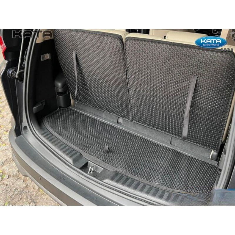 Thảm lót sàn ô tô KATA cho xe Honda CR-V 2024 Bản 7 Chỗ - Khít với sàn, Chống trơn, Không mùi, Không ẩm mốc