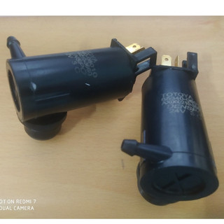Mô tơ bơm nước rứa kính xe tải, xe hơi TOYOTA điện 12v 24v.