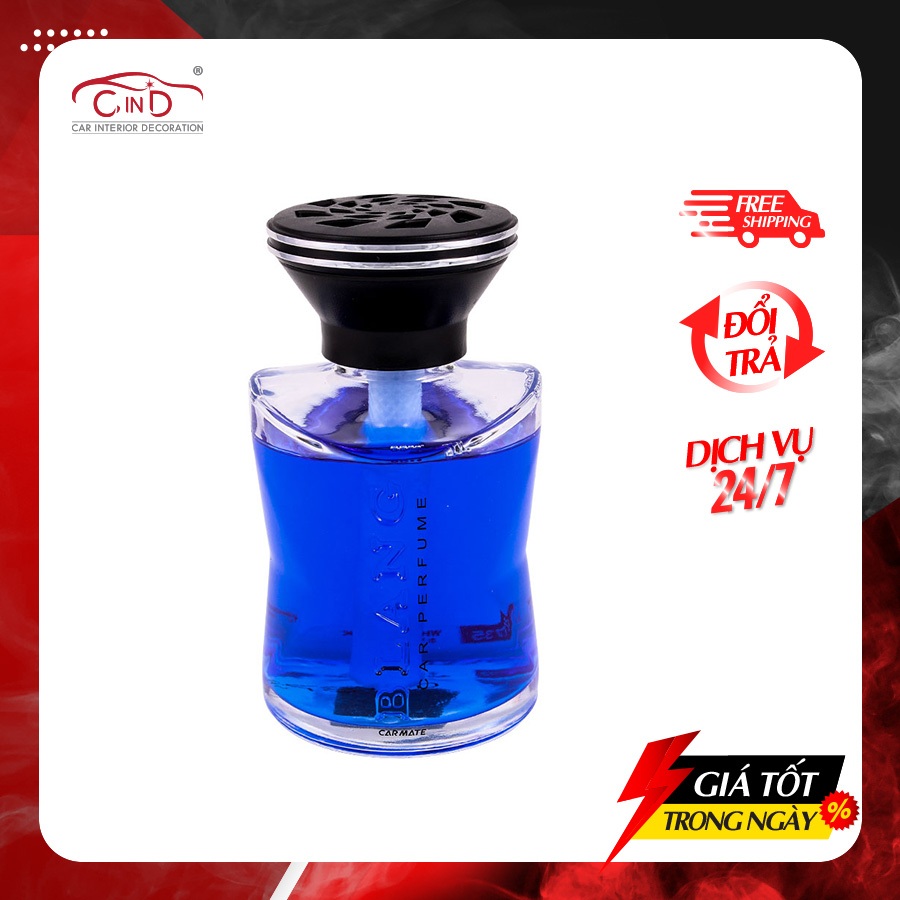 Nước Hoa Khử Mùi Trên Ô Tô CARMATE Blang Power Liquid C 165ml Phù Hợp Cho Nhiều Dòng Xe Hơi Xe Tải