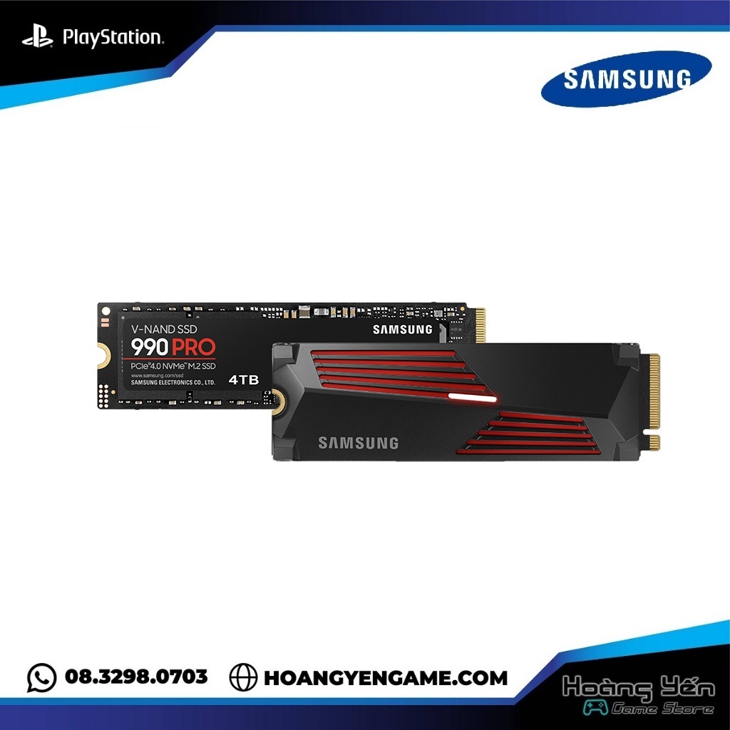 Ổ Cứng SSD SAMSUNG 990 PRO 500GB/ 1TB/ 2TB PCIe NVMe Gen 4 Gaming Chính ...