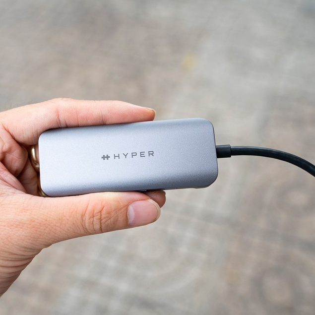 Ảnh Cổng chuyển đổi HyperDriver Hub USB-C to HDMI 4K 60Hz 4in1 4